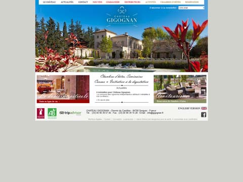 Visuel du projet de Château Gigognan