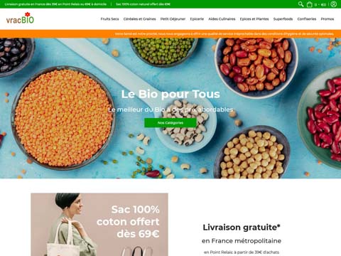 Visuel du projet de Vrac Bio